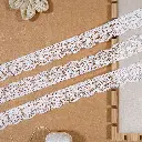 Double Side Border Net Scallop Lace
