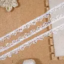 One Side Border Net Scallop Lace