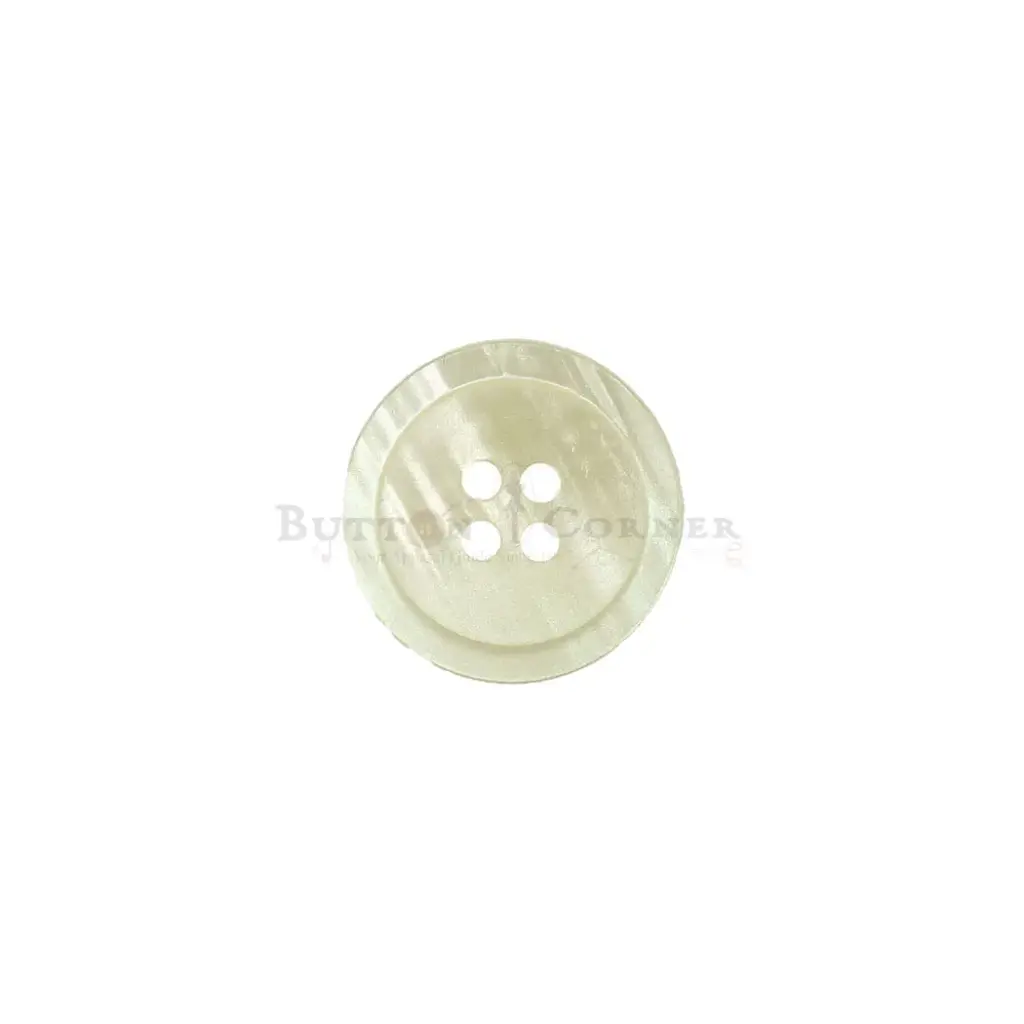 Pearlescent Look Smooth Surface Polyester Suiting Button