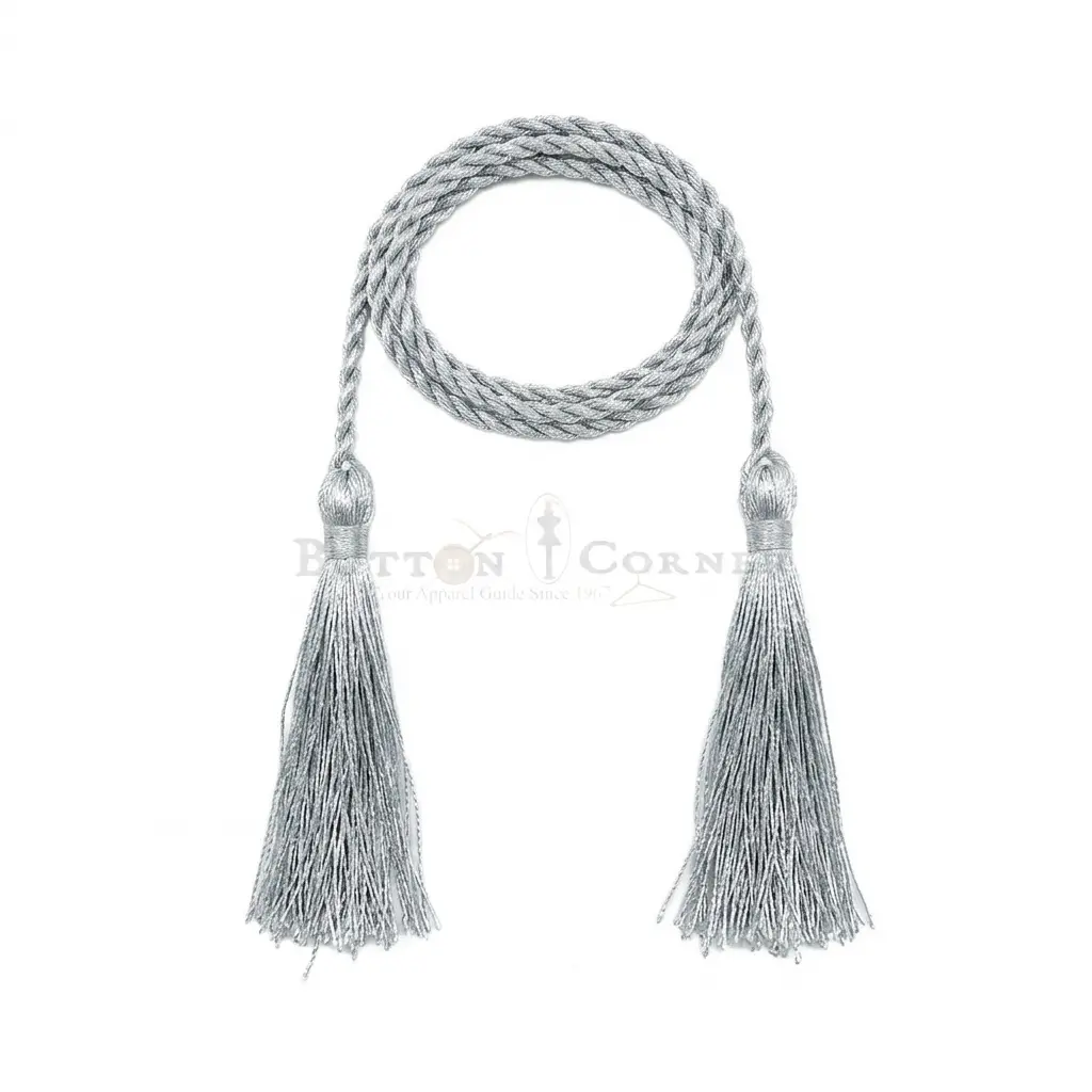Metallic Yarn Twister Tassel Cord