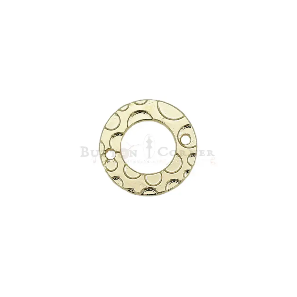 Two-Side Hole Crumpled Circle Connector