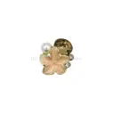Floral Design Pearl Crystal Flower Pendant