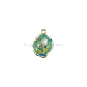 Aesthetic Tulip Design Pearl Bead Pendant