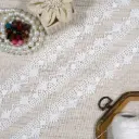 One Side Border Shuttle Lace