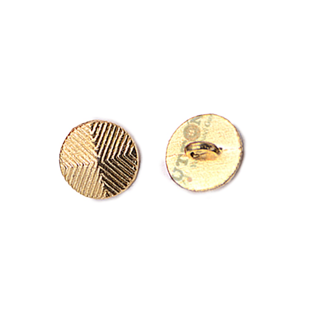 Pattern Design Metal Shirt Button