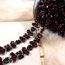 Victorian Style Prong-Set Articulated Link Chain