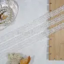 Embroidery Thread, Glass Beads, Pearl, Organza, Fancy Lace