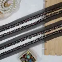 Embroidery Thread, Multi Glass Beads, Pearl, Organza, Edge Lace