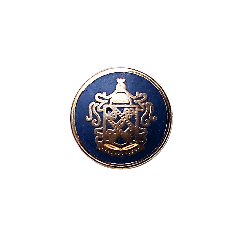Crest Design Metal Suiting Button