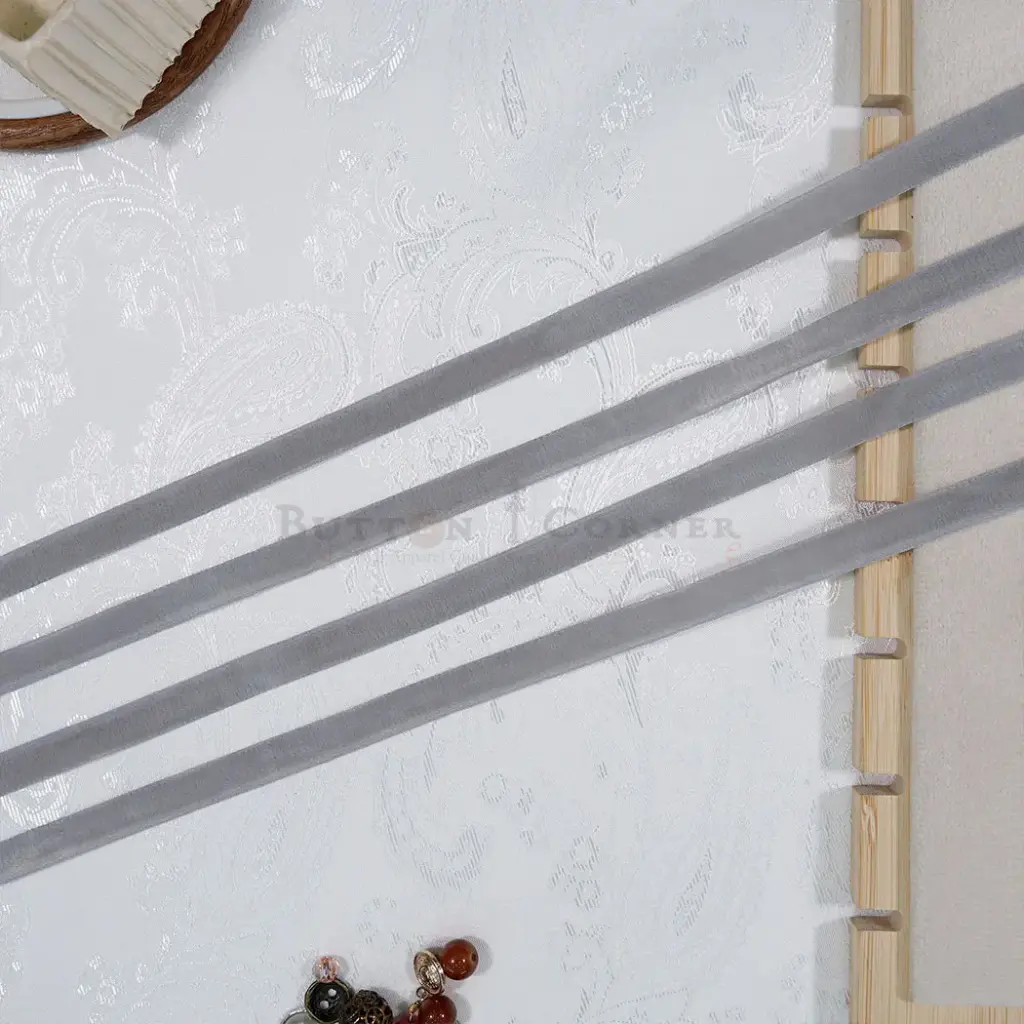 Single Sided 0.5" Flocking Velvet Ribbon