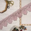 Blossom Design, Embroidery Thread, Metallic Yarn, Net Lace