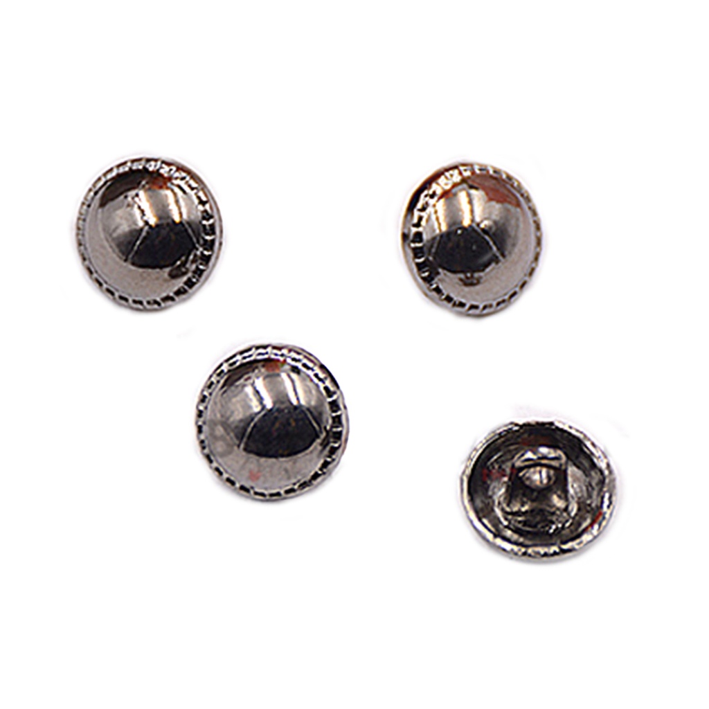 Border Edge Plain Shirt Button