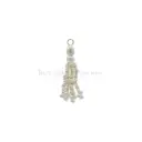 Multiple Pearl & Crystal Tassel