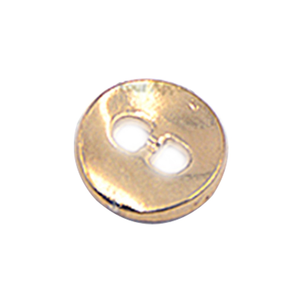 D Shape Eyes Metal Shirt Button