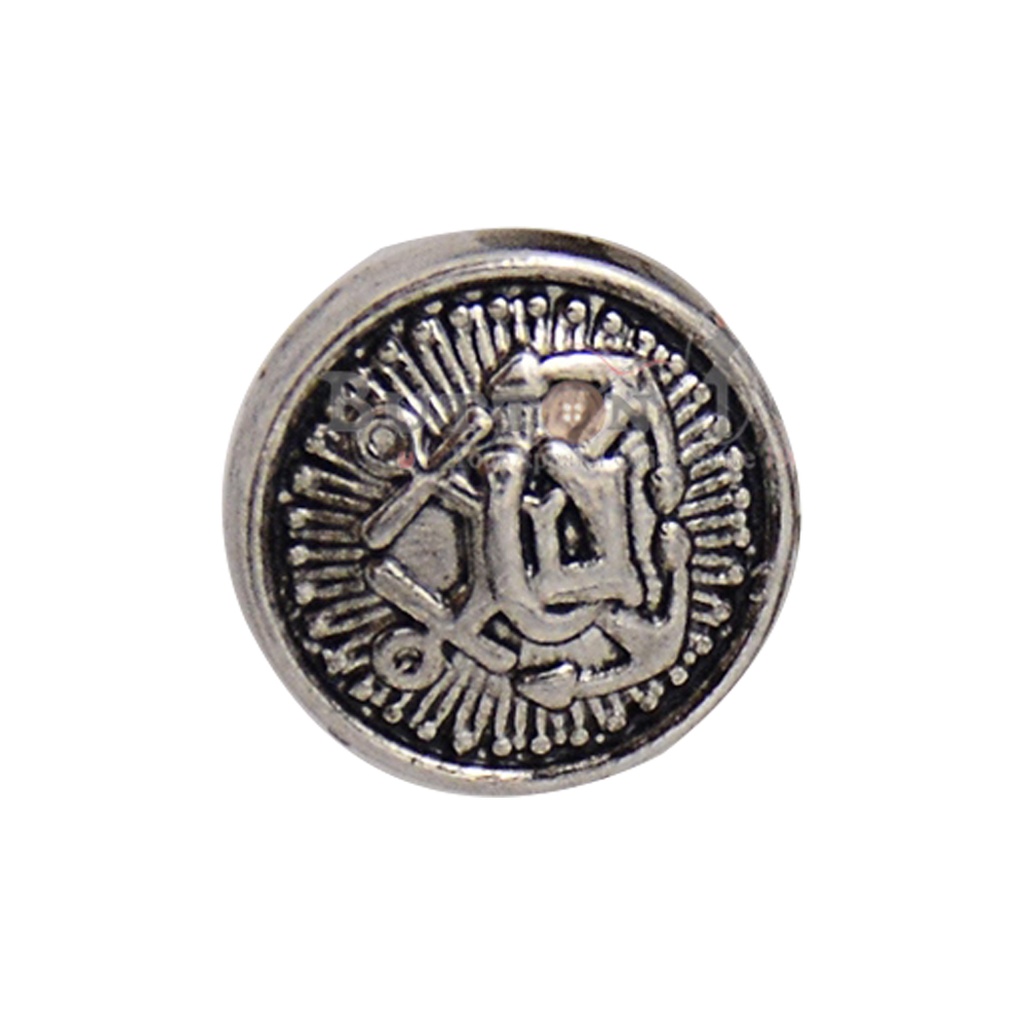 Double Anchor Metal Shirt Button