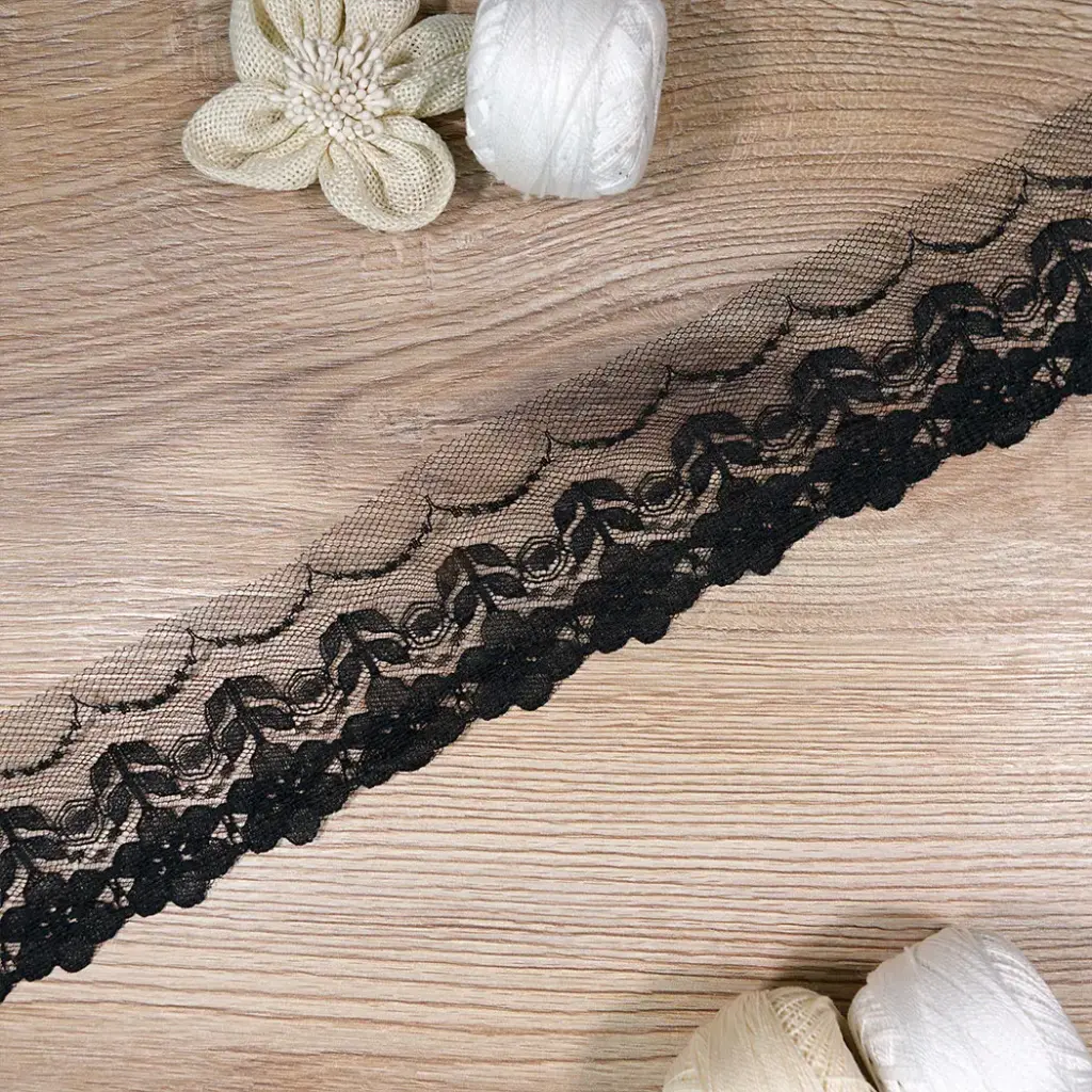 One Side Border Net Lace