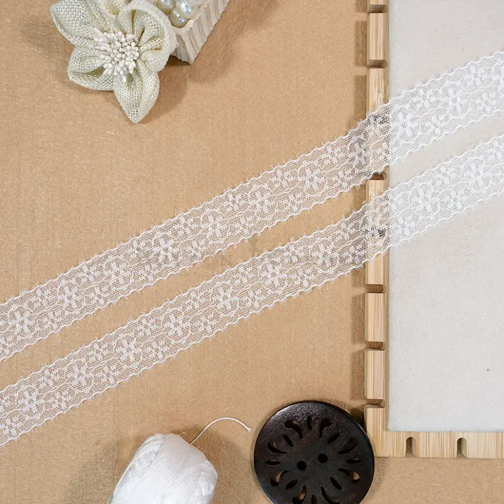 Double-Sided Border Net Lace
