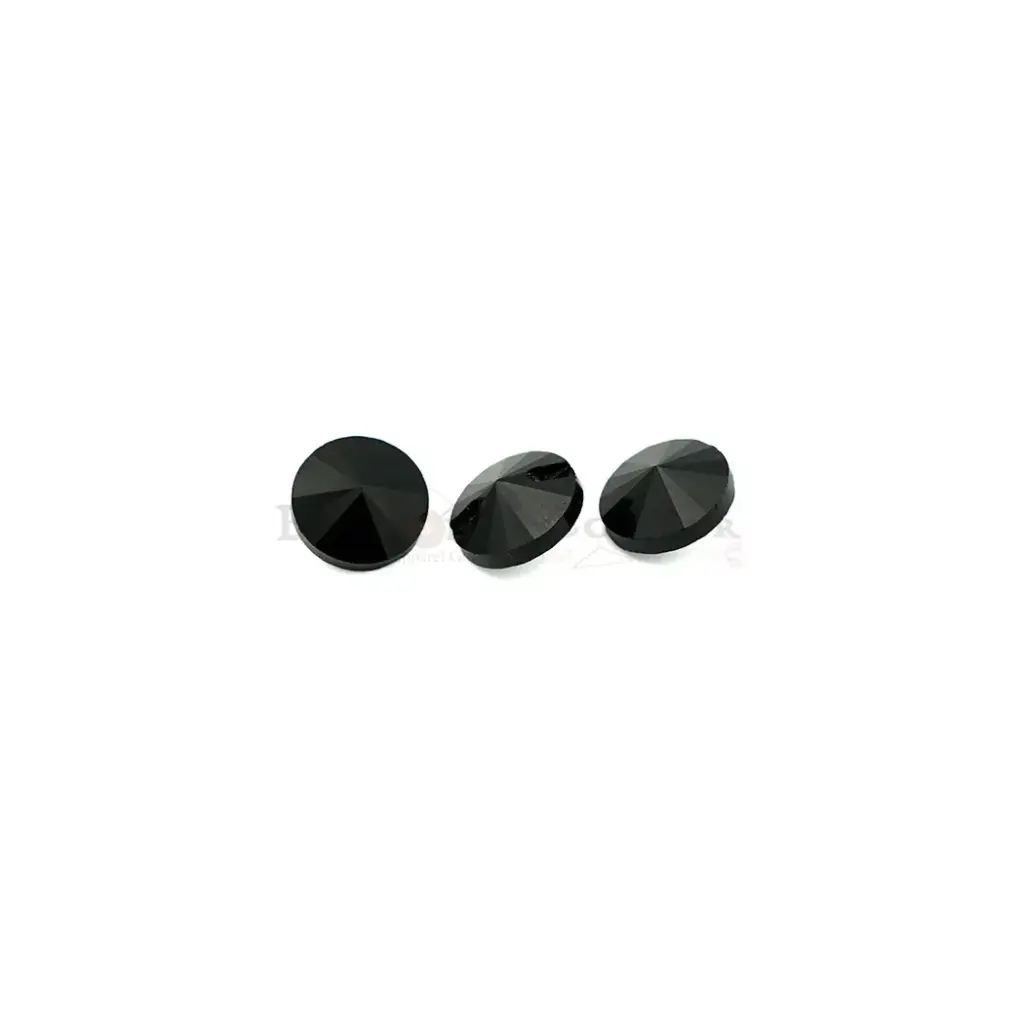 Faceted Rivoli Crystal Button