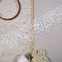 One Side Border Shuttle Lace