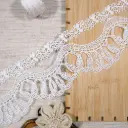 One Side Border Shuttle Lace