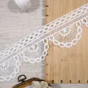 One Side Border Shuttle Lace