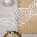 One Side Border Shuttle Lace