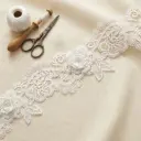 Floral Design Shuttle Lace