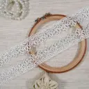 One Side Border Sequence Shuttle Lace
