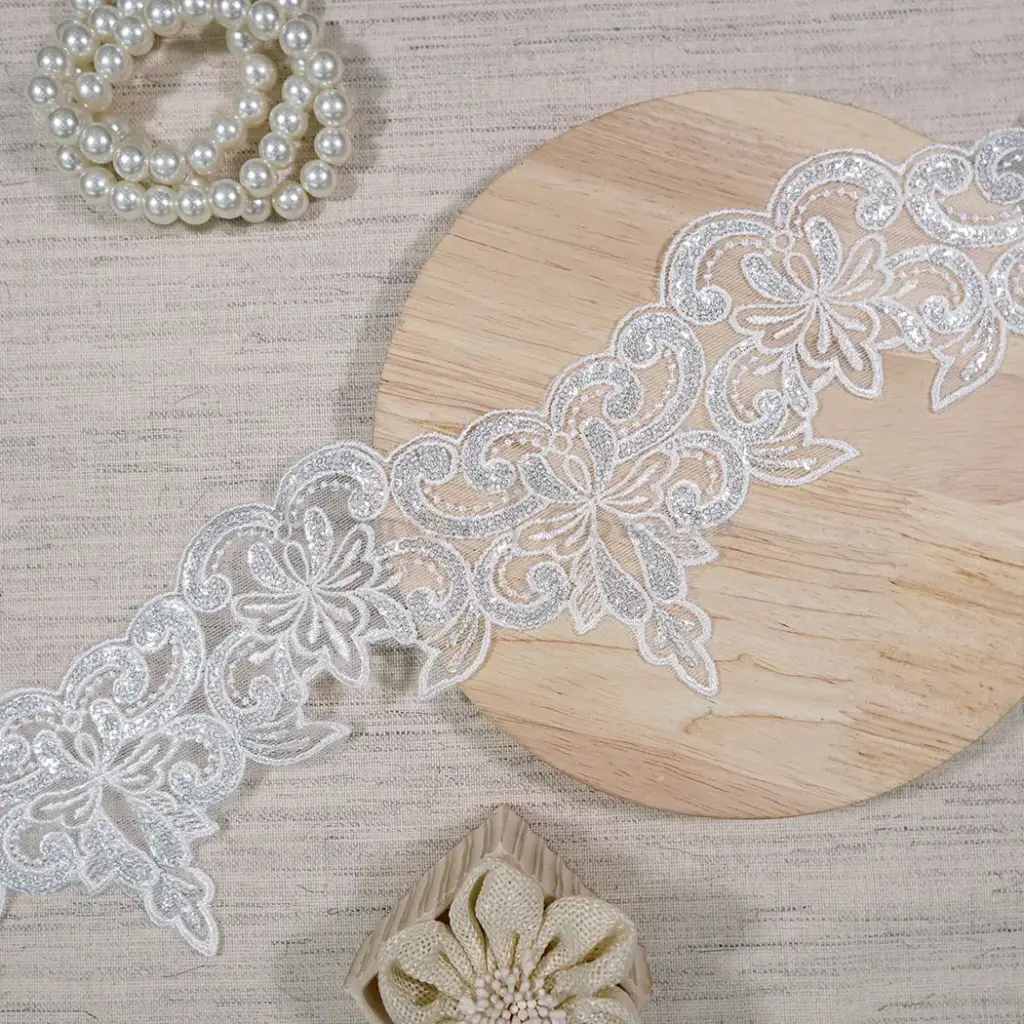 Blossom Design Sequence Net Lace