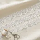 One Side Border Shuttle Lace