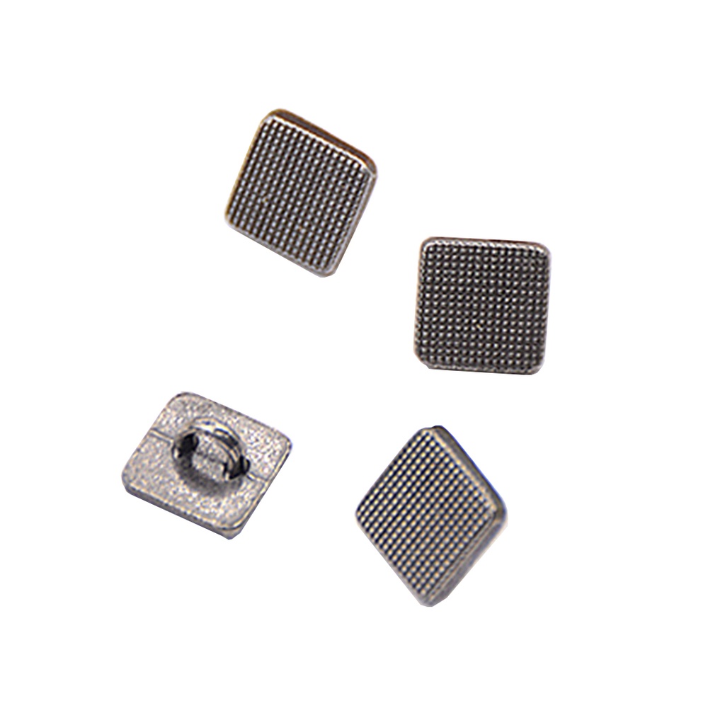 Square Shape Doted Flat Shirt Button