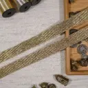 Metallic Yarn, Plastic Glass Beads, Fancy Lace