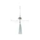 Dual-Sided Ancient Style Decorative Tassel With Fan Pendant