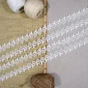Floral Design Shuttle Lace