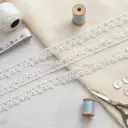 One Side Border Shuttle Lace