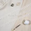 One Side Border Shuttle Lace
