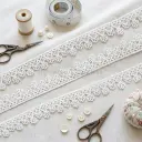 One Side Border Shuttle Lace