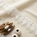 One Side Border Shuttle Lace