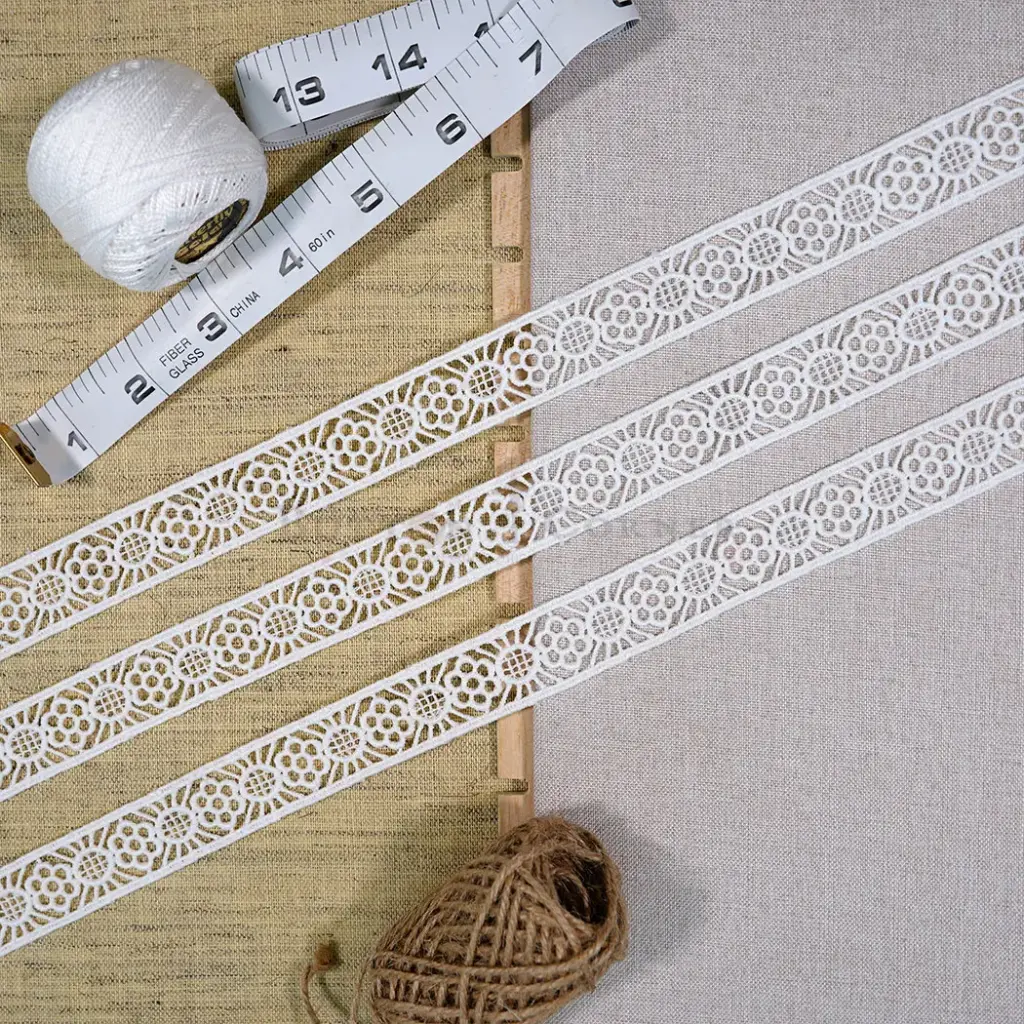 Double-Side Border Shuttle Lace