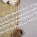 One Side Border Shuttle Lace