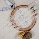 Embroidery Thread Metallic Yarn Sequence Lace