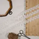 Embroidery Thread Metallic Yarn Sequence Lace