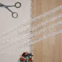 Embroidery Thread Metallic Yarn Sequence Lace