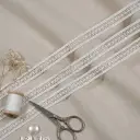 Double-Side Border Polyester Shuttle Lace