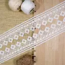 One Side Border Shuttle Lace