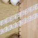 One Side Border Shuttle Lace