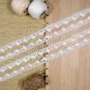 One Side Border Shuttle Lace