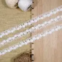 One Side Border Shuttle Lace