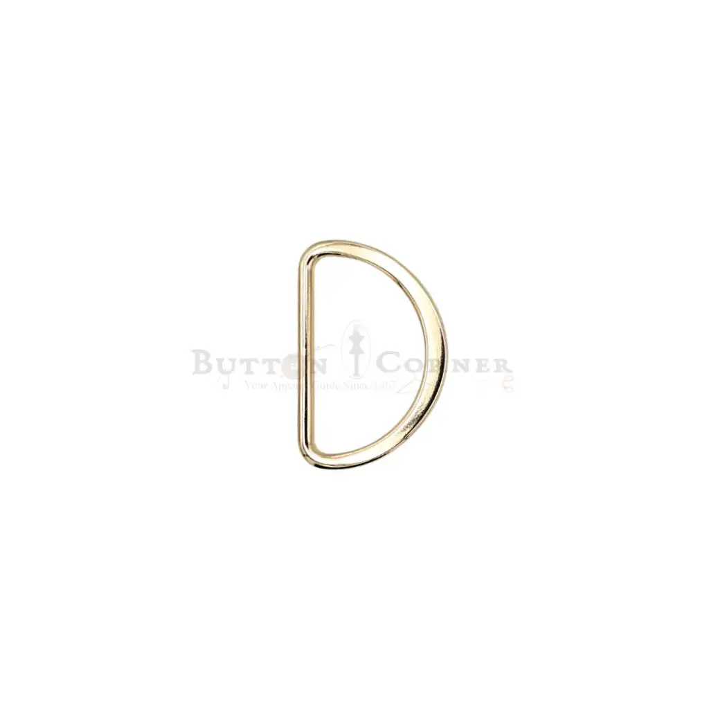 Flat Classic D-Ring Buckle