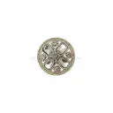 Vintage-Inspired Design Rhinestone Metal Button